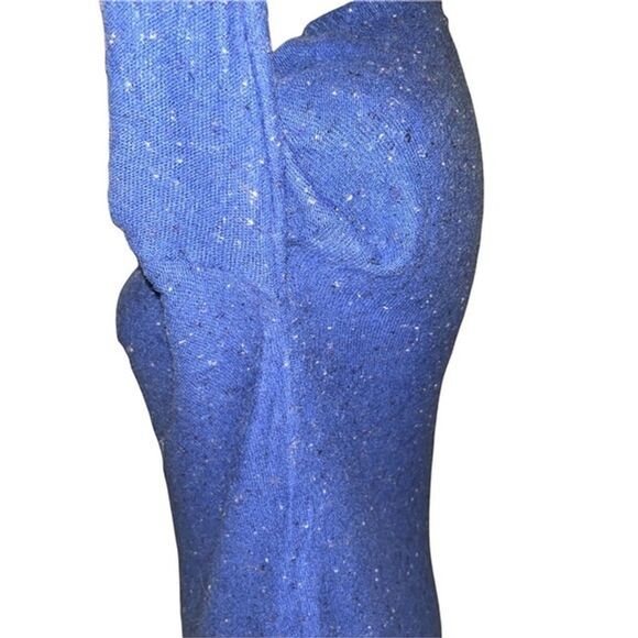 Rubbish Royal Blue Angora Rabbit Lightweight Long Sleeve Sweater Extra Small XS - Picture 5 of 12